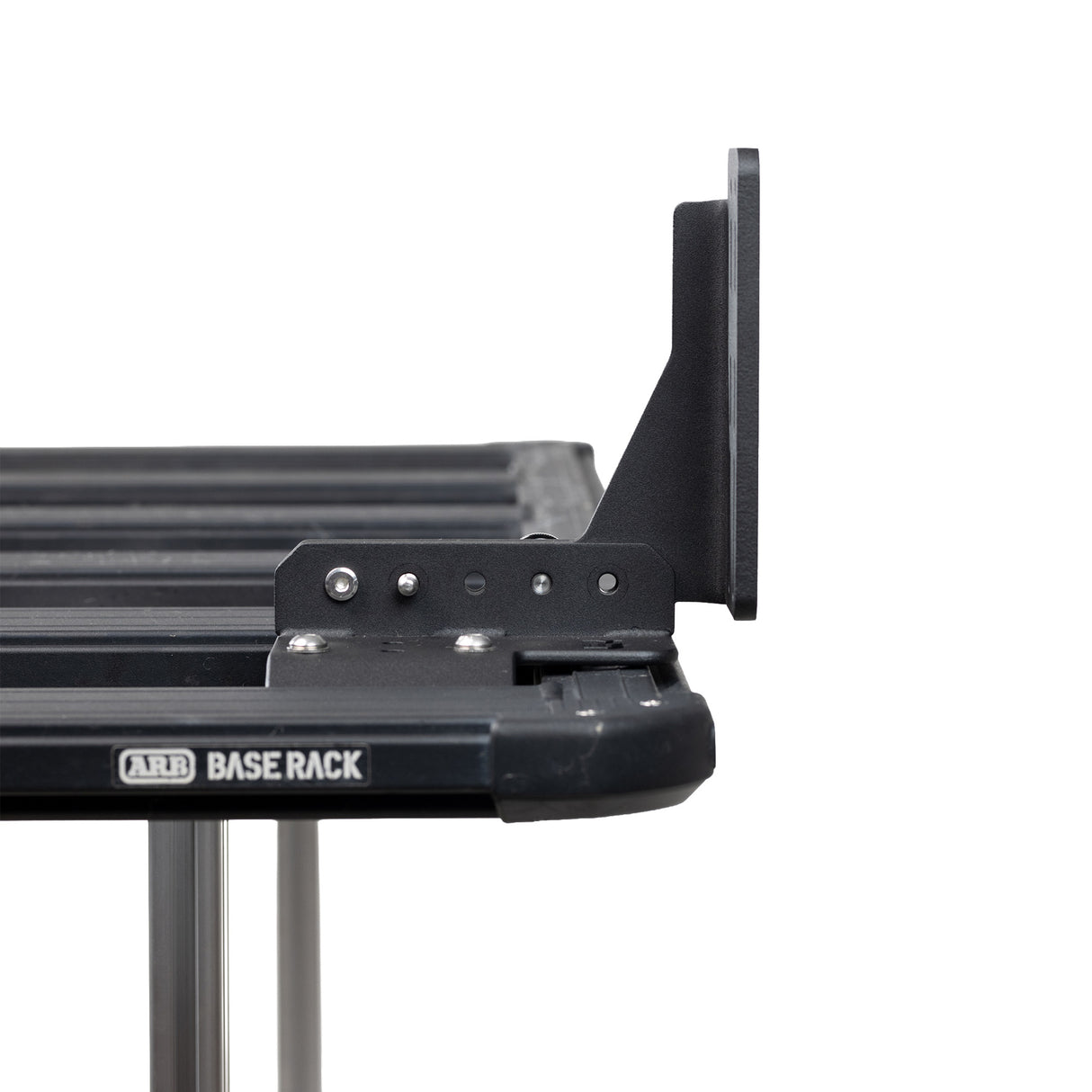 5mm and 8mm 304 stainless steel ARB Base Rack awning bracket in textured black powder coat