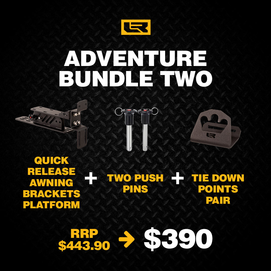 Adventure Bundle Two - Quick Release Awning Brackets