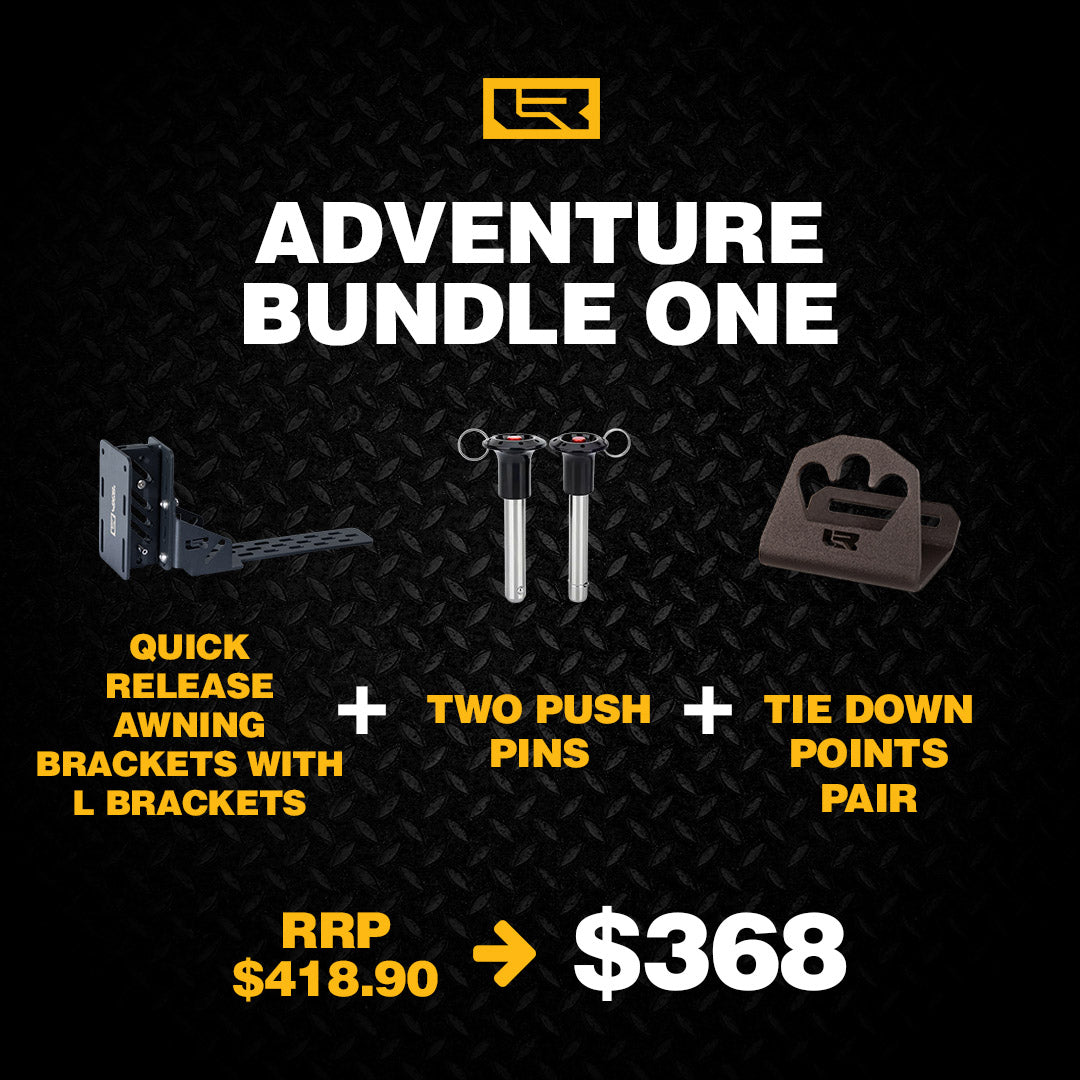 Adventure Bundle One - Quick Release Awning Brackets