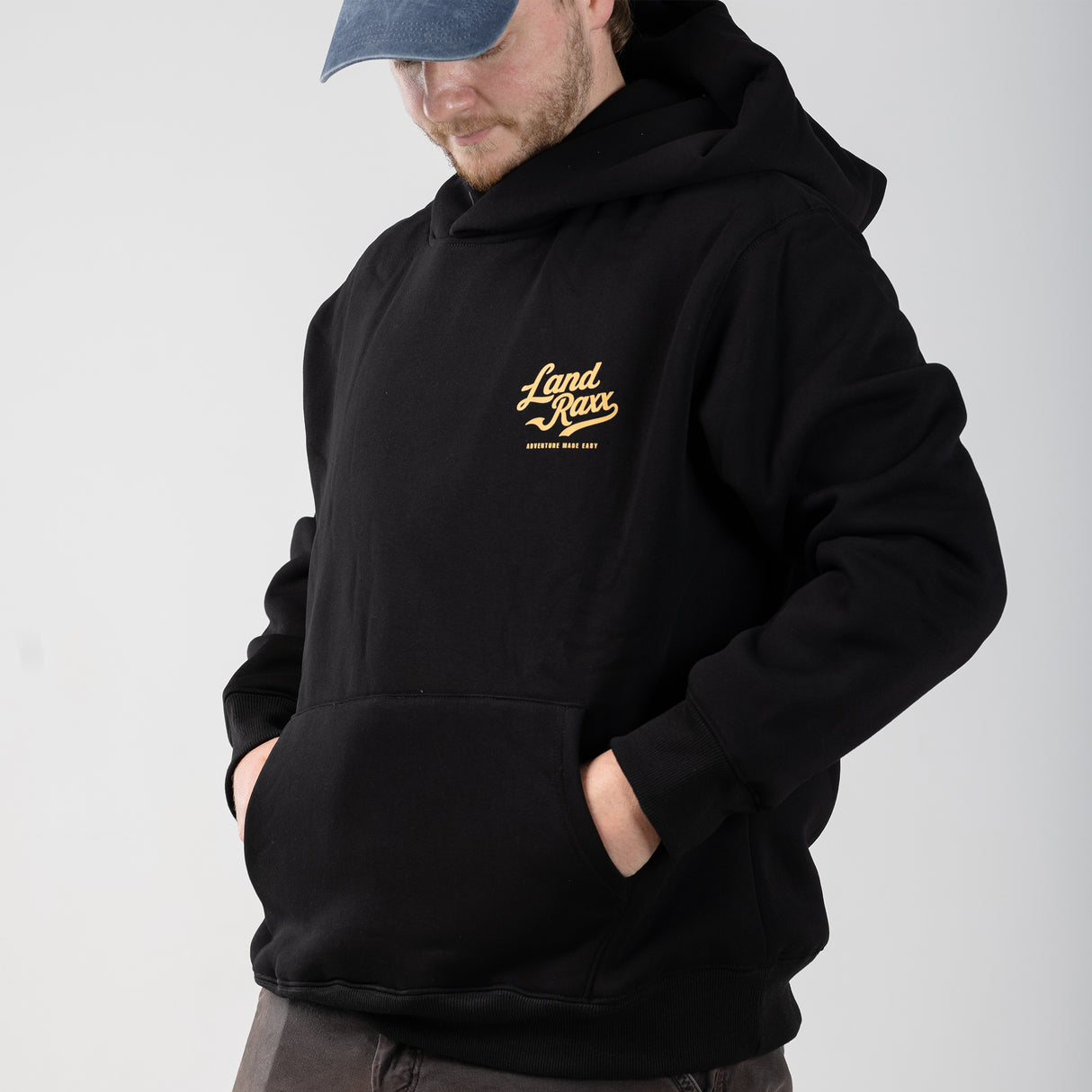 Land Raxx Sherpa Hoodie Black