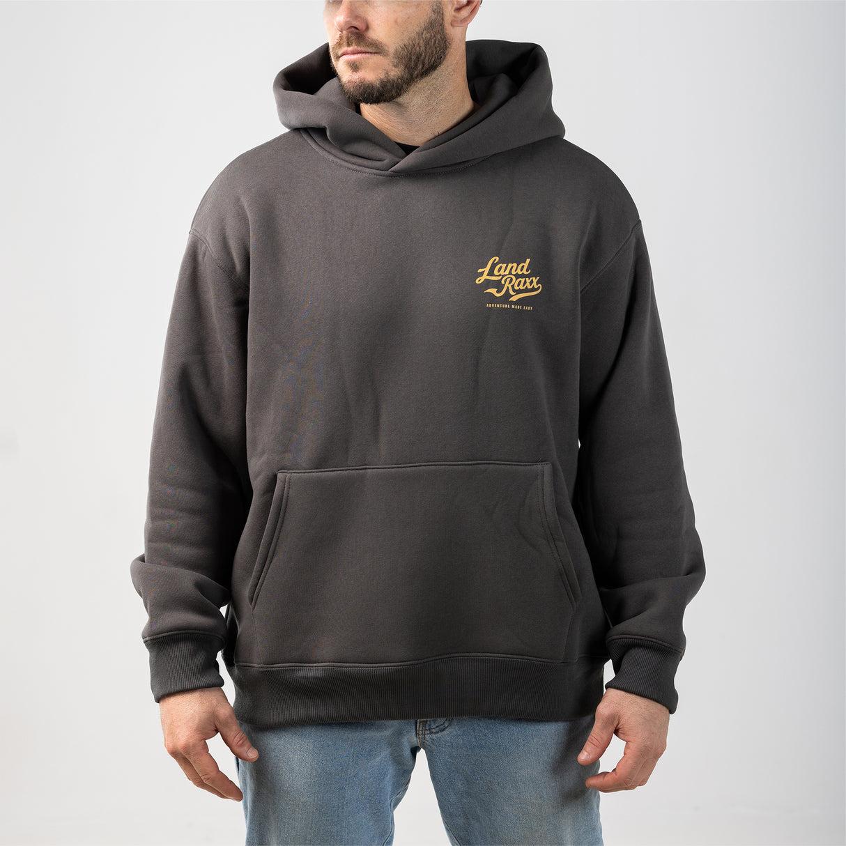 Land Raxx Sherpa Hoodie Grey