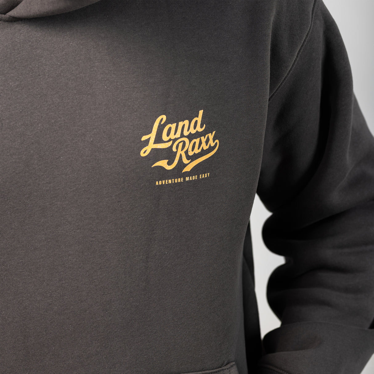 Land Raxx Sherpa Hoodie Grey