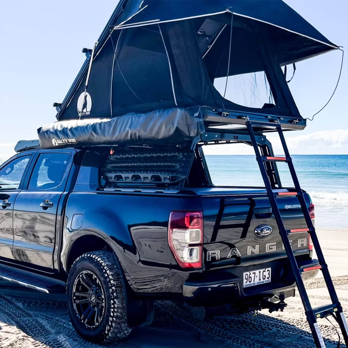 Heavy-Duty Quick-Release Awning Brackets - RTT Mount