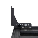 ARB Base Rack quick release awning bracket mounted on a 4WD with awning fitted