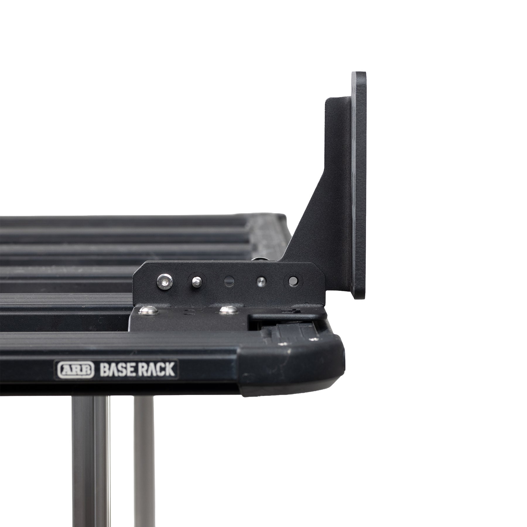 5mm and 8mm 304 stainless steel ARB Base Rack awning bracket in textured black powder coat