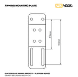 Adventure Bundle Two - Quick Release Awning Brackets