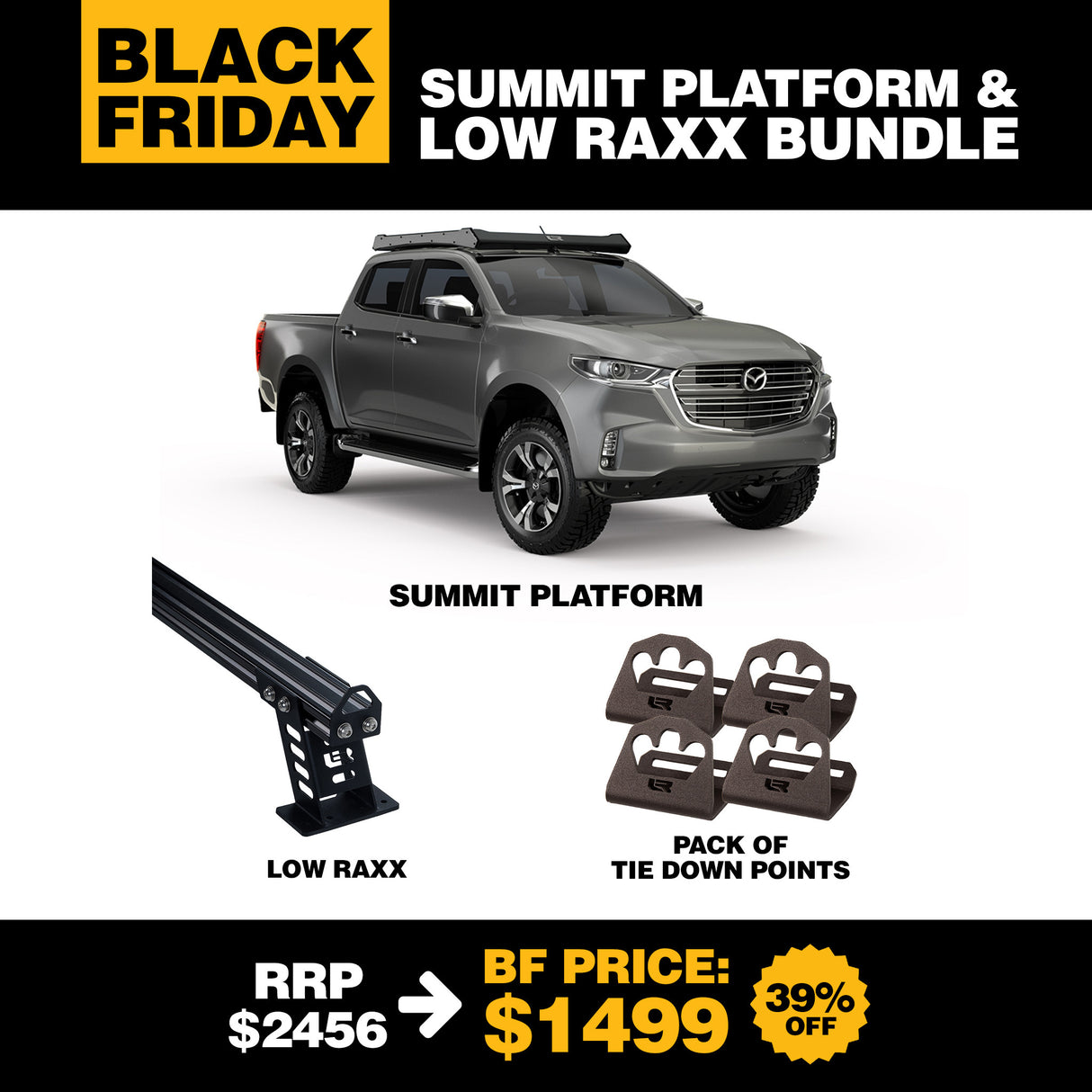 BT-50 SUMMIT PLATFORM LOW RAXX BUNDLE