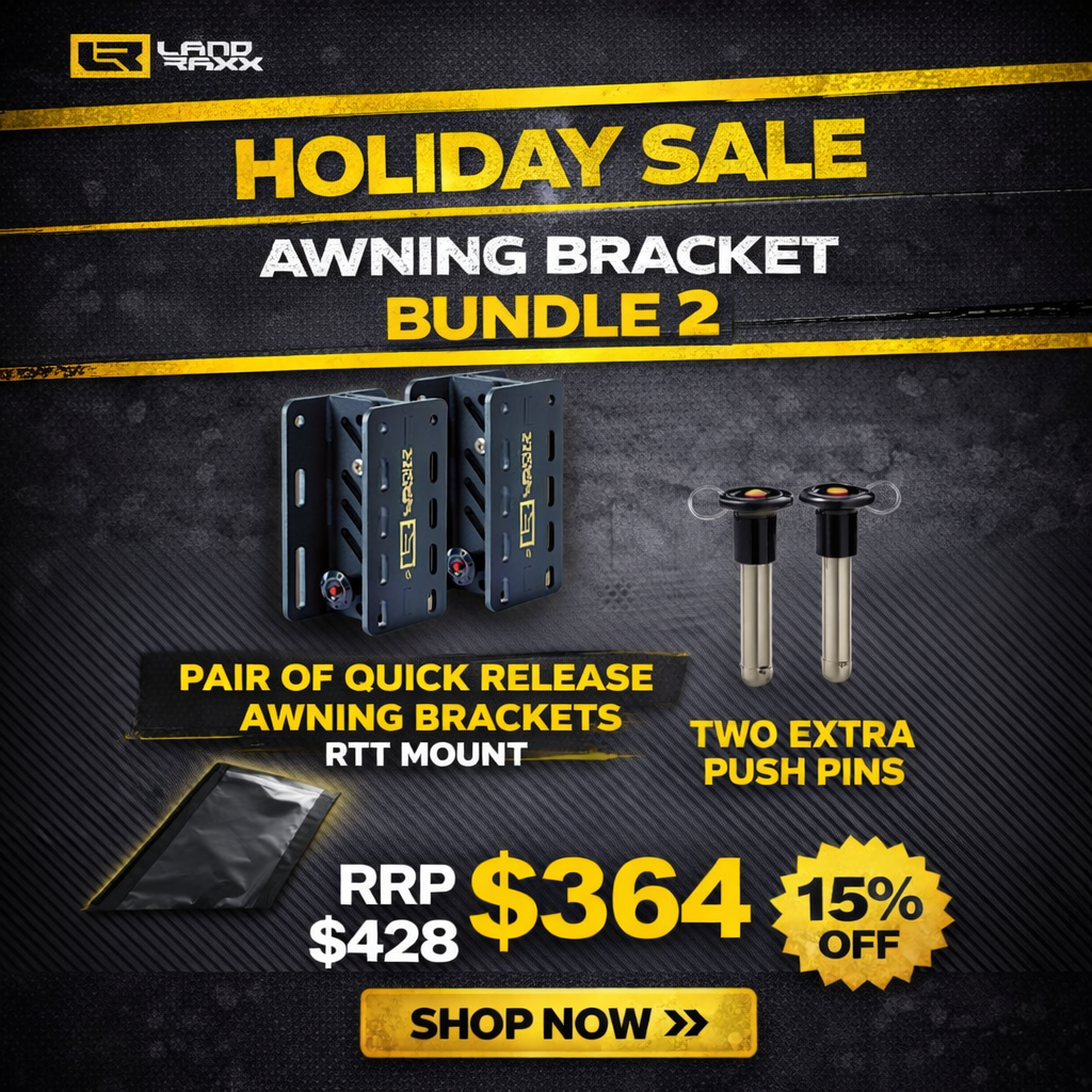 Holiday Bundle TWO - Heavy-Duty Awning Brackets - RTT Mount