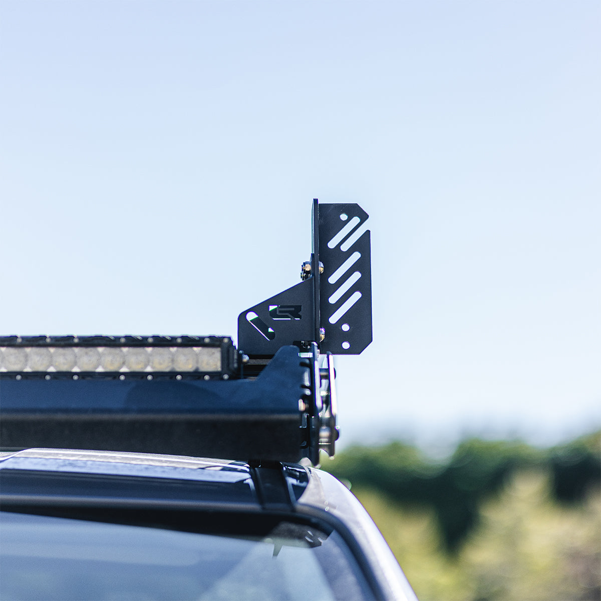Heavy-Duty Quick-Release Awning Brackets with L Brackets - Three