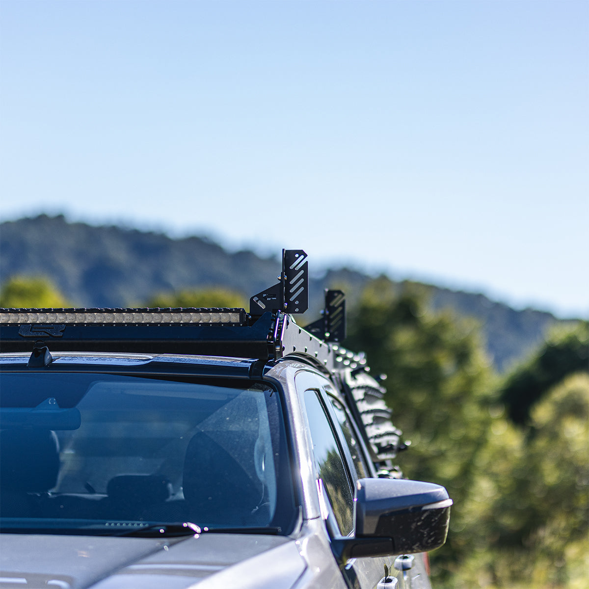 Heavy-Duty Quick-Release Awning Brackets with L Brackets - Three