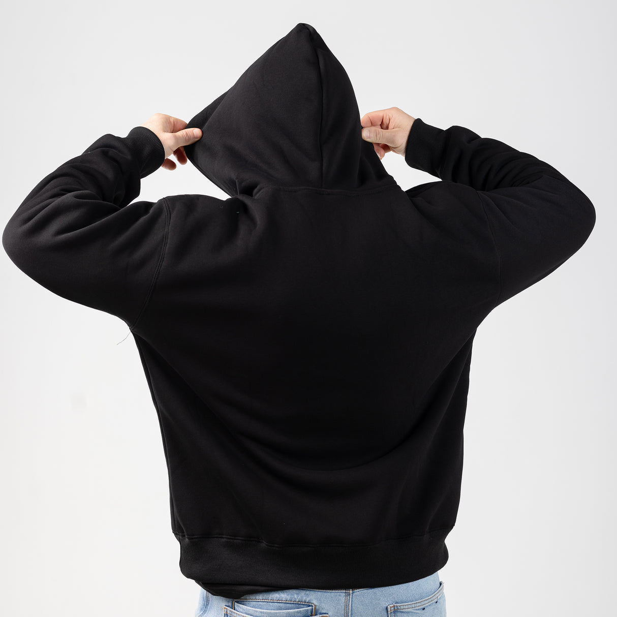 Land Raxx Sherpa Hoodie Black