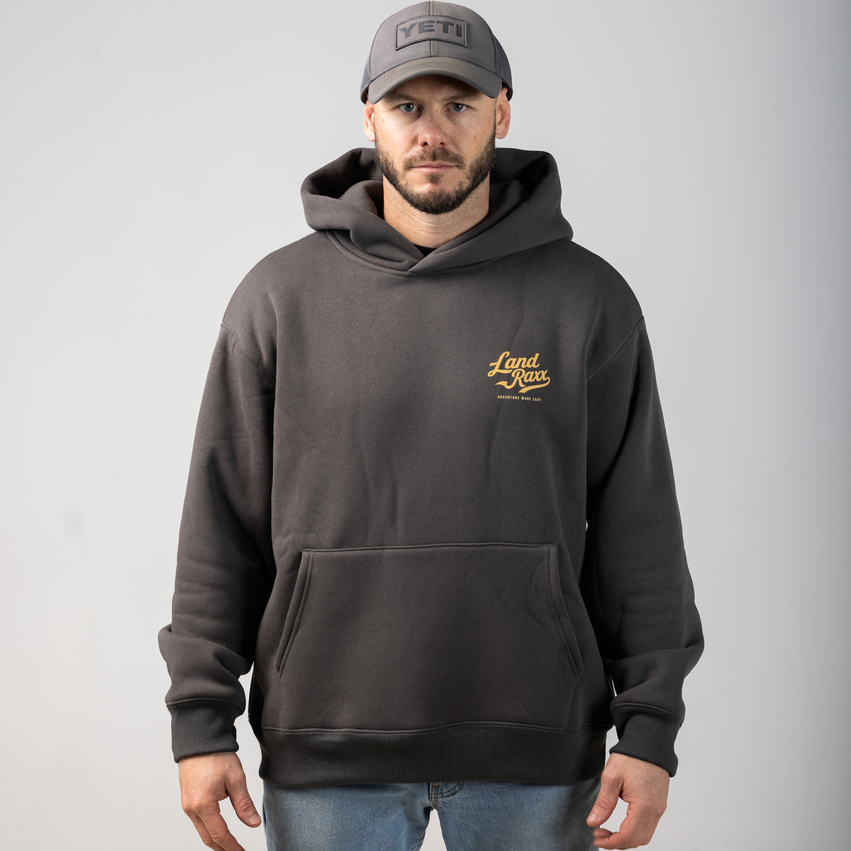 Land Raxx Sherpa Hoodie Grey