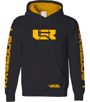LAND RAXX HOODIE - BLACK