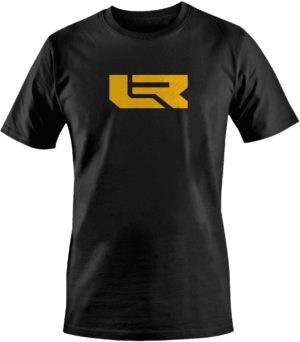 SHORT SLEEVE LR TEE - BLACK
