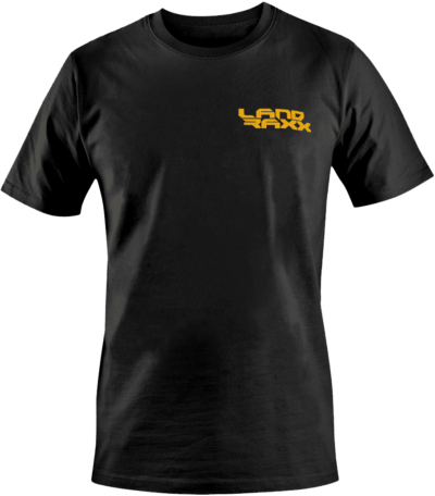 SHORT SLEEVE LAND RAXX TEE - BLACK