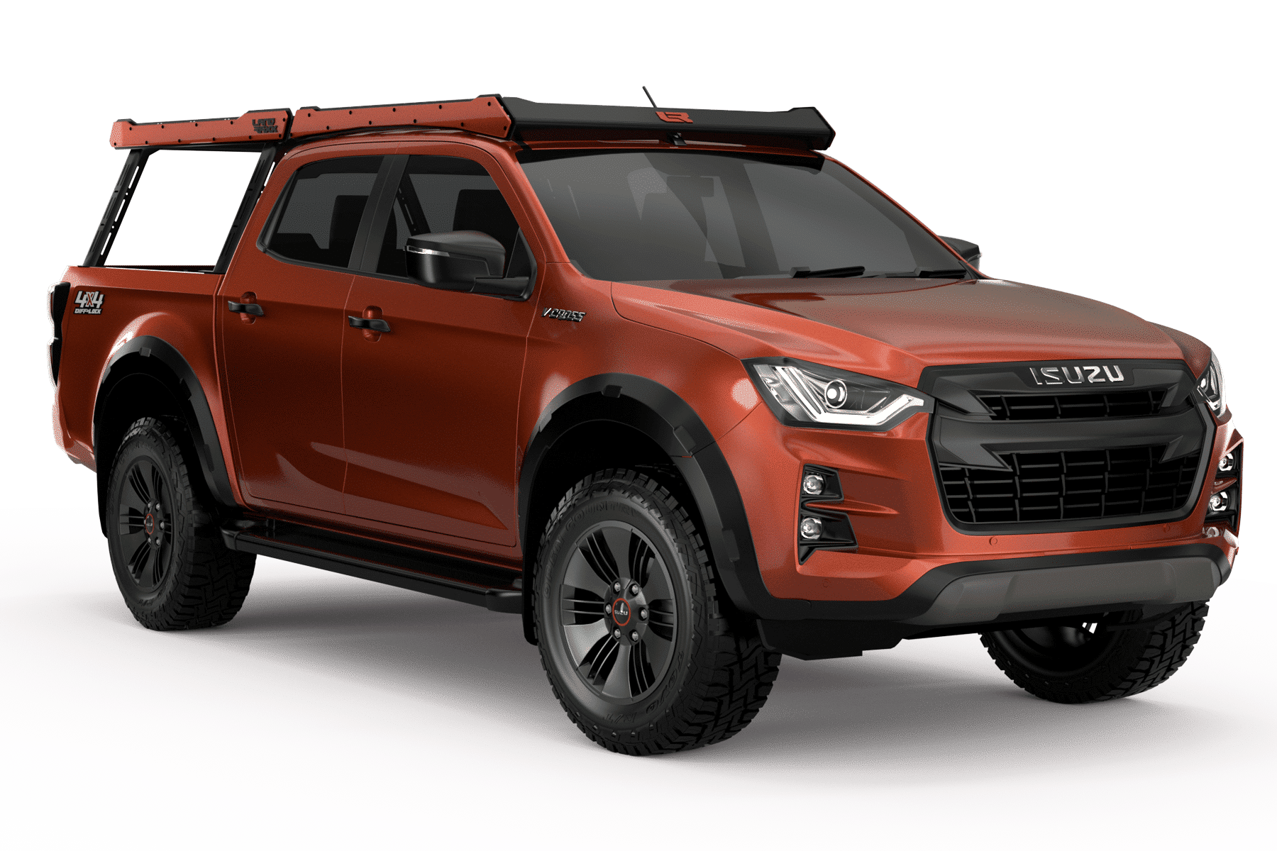 isuzu-dmax-dual-truss-orange