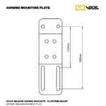 Quick Release Awning Brackets