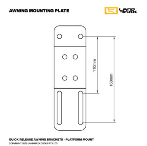 Quick Release Awning Brackets