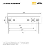 Quick Release Awning Brackets